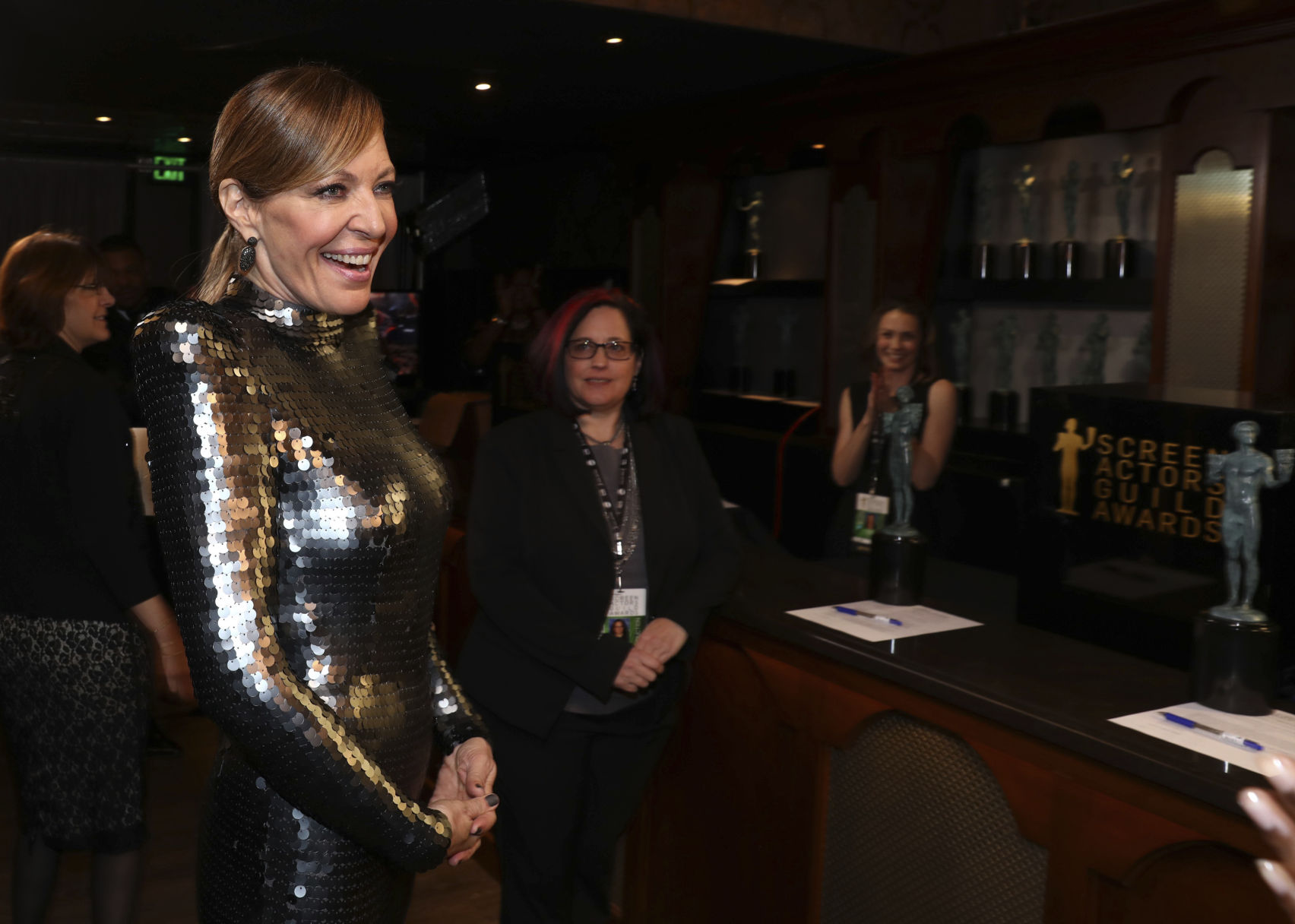 24th Annual SAG Awards - Trophy Table